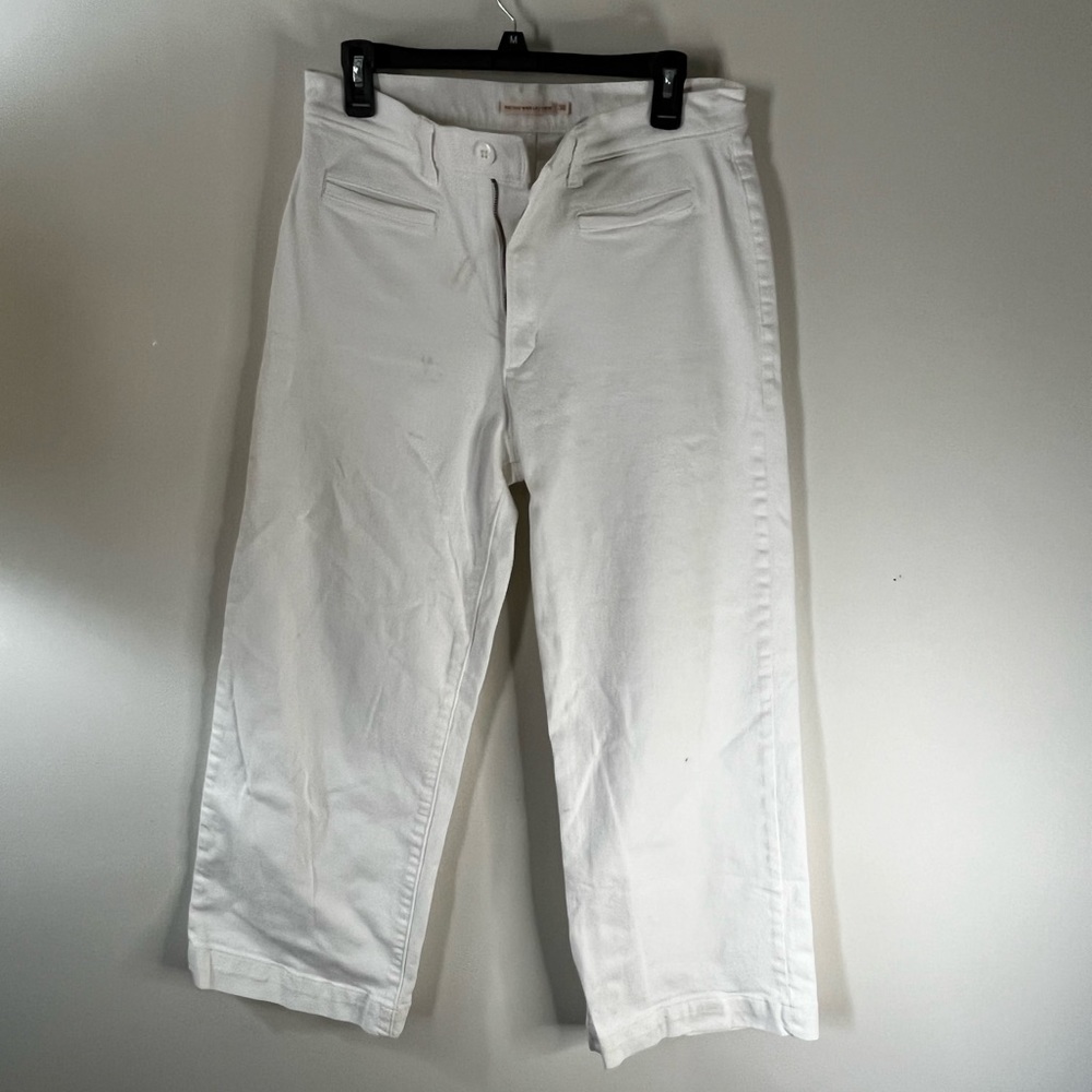 Imperfect White Levi’s Wide Leg | Size 30